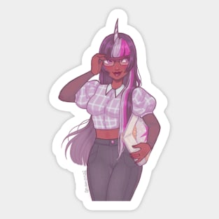 Twilight Sparkle human version Sticker